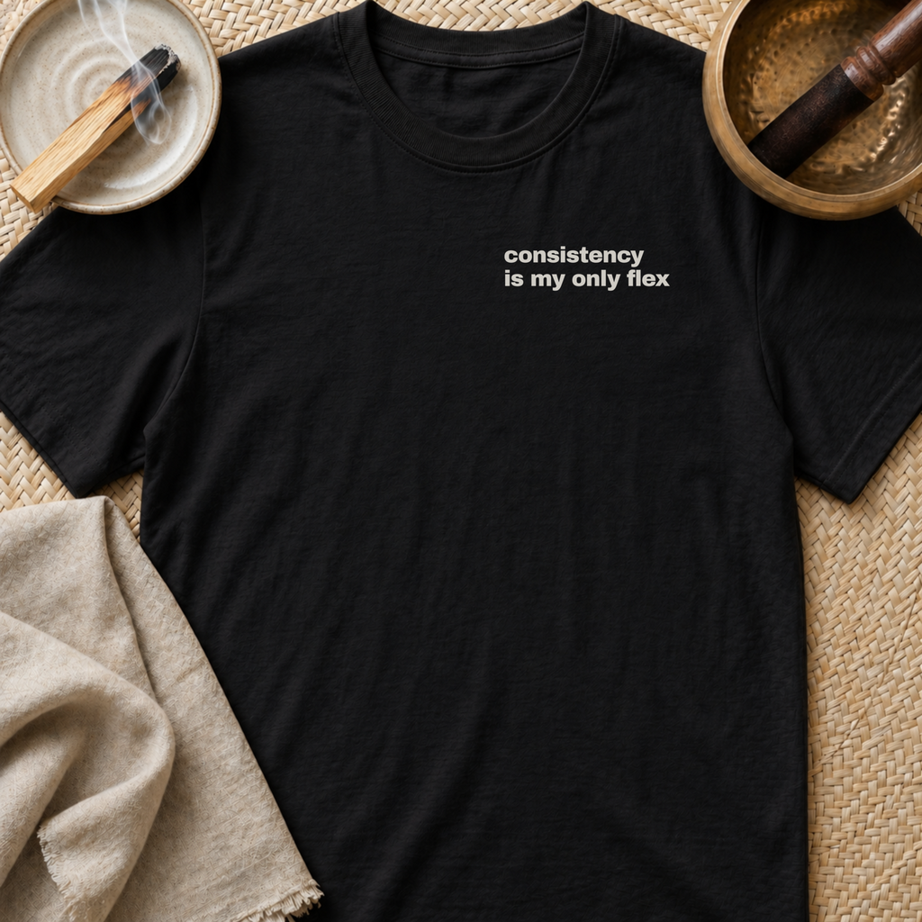 Consistency Left Chest T-Shirt