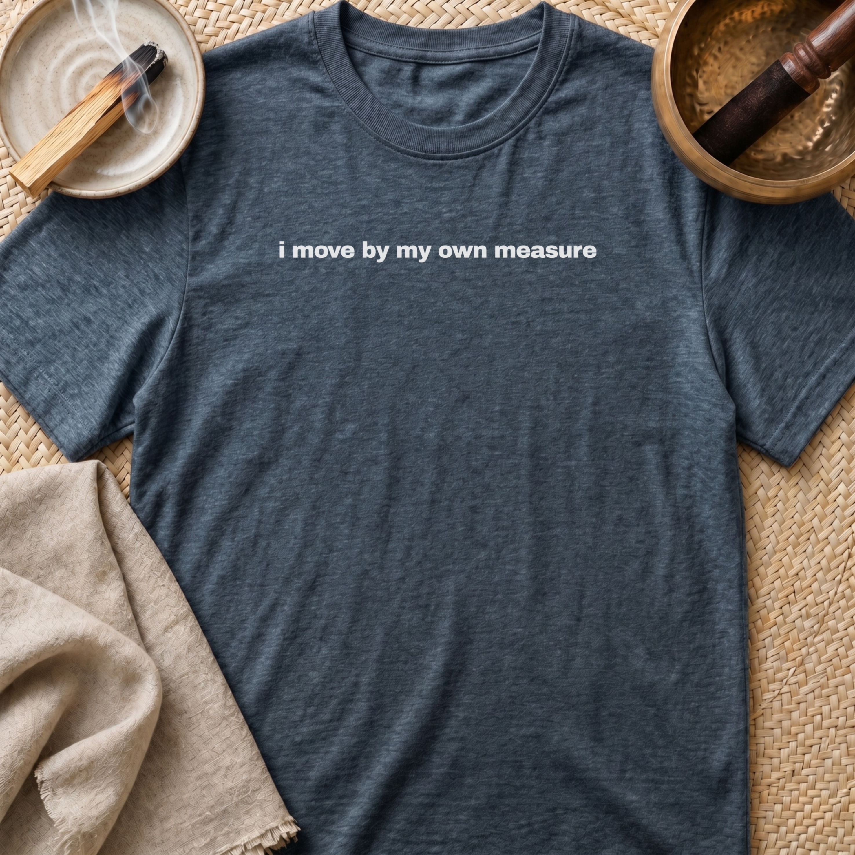 Measure Centre Print T-Shirt