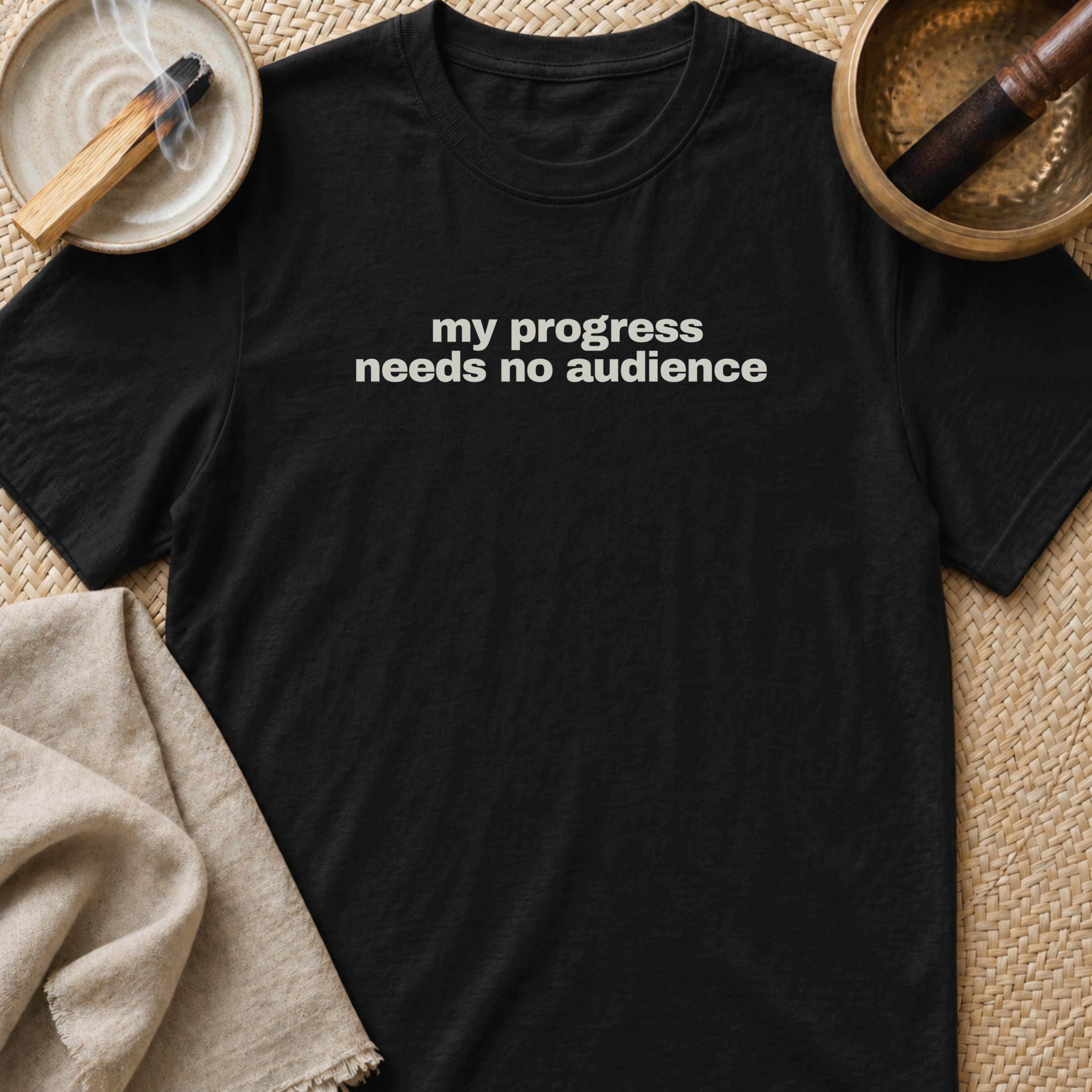 No Audience Centre Print T-Shirt
