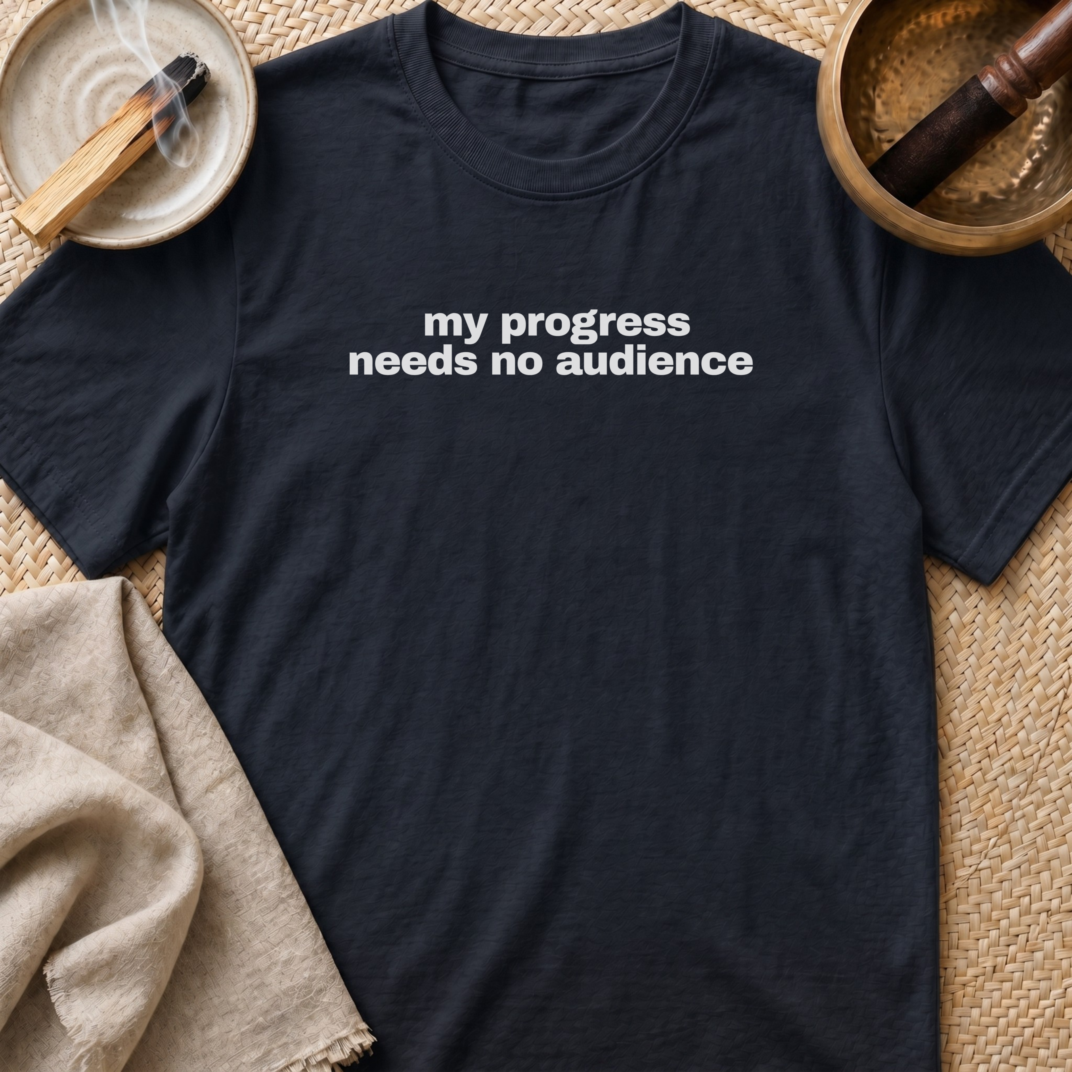 No Audience Centre Print T-Shirt