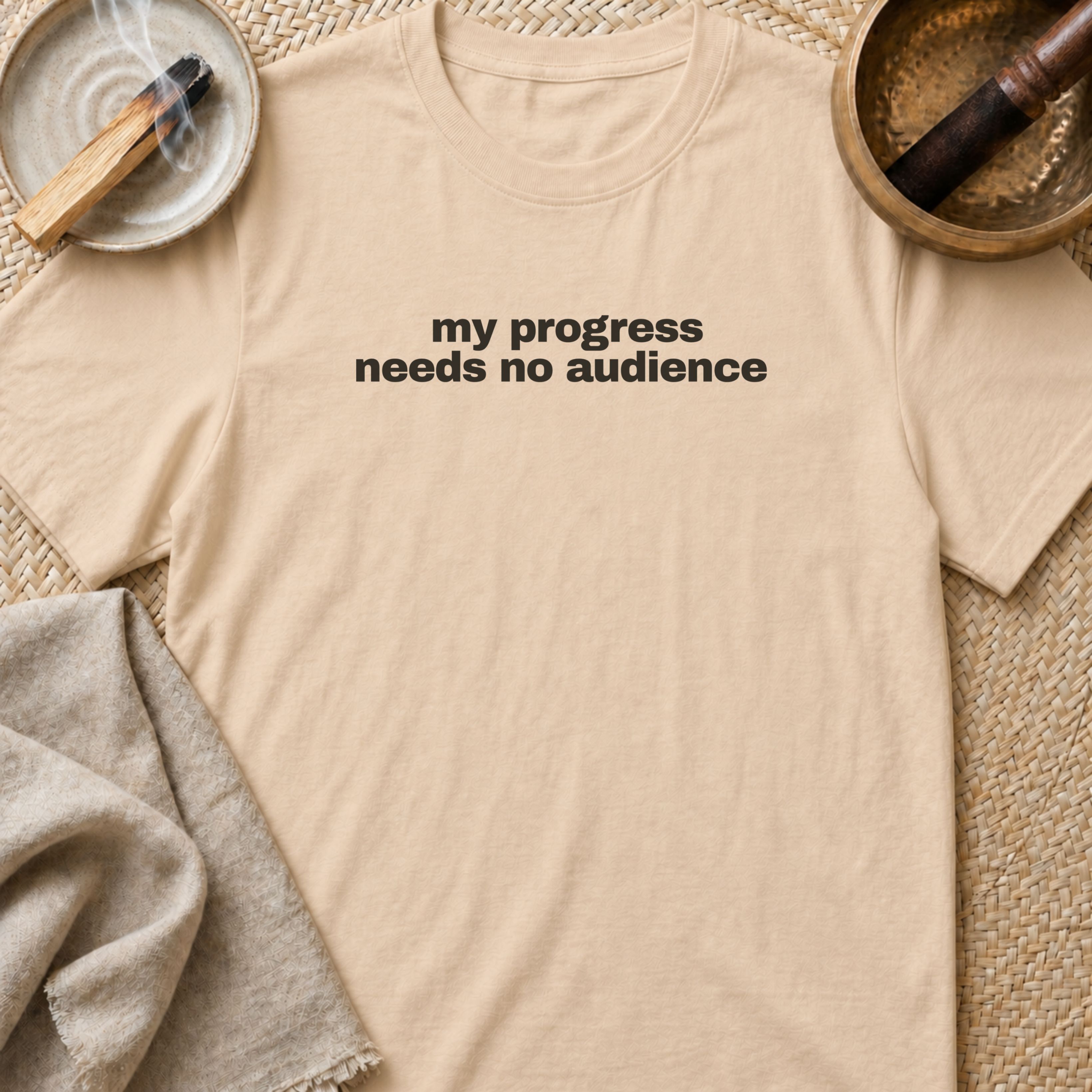 No Audience Centre Print T-Shirt