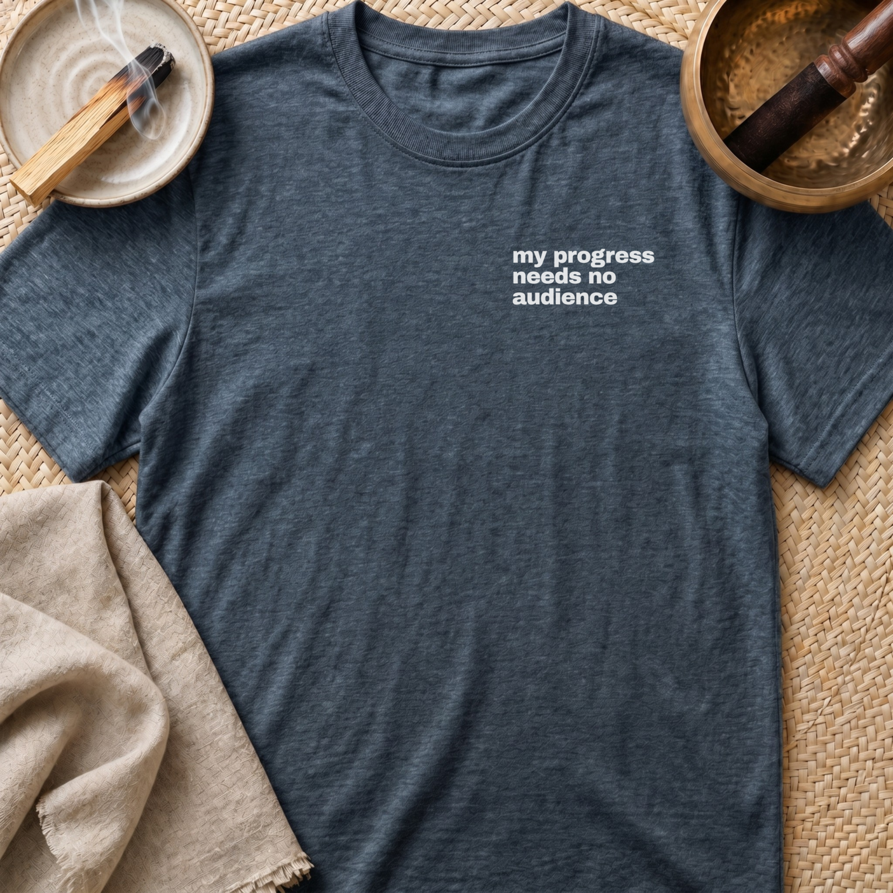 No Audience Left Chest T-Shirt