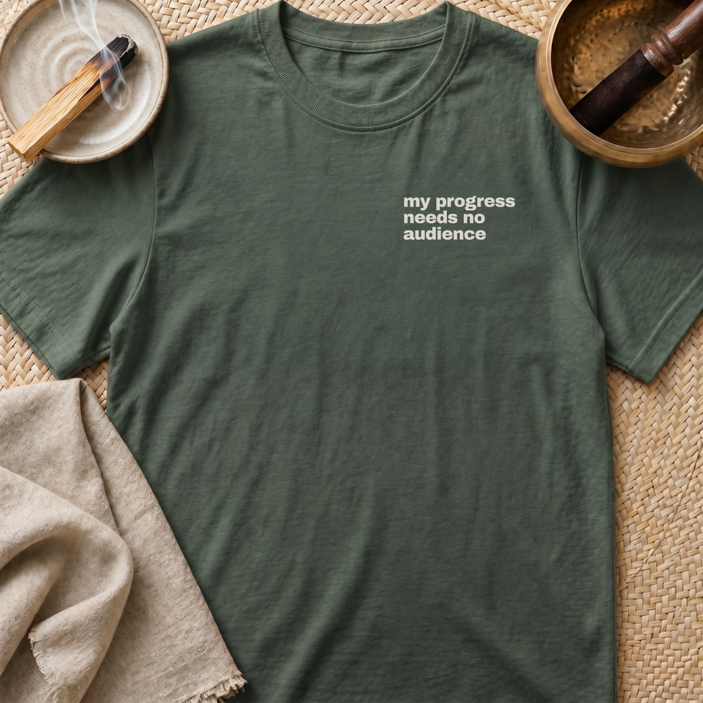 No Audience Left Chest T-Shirt