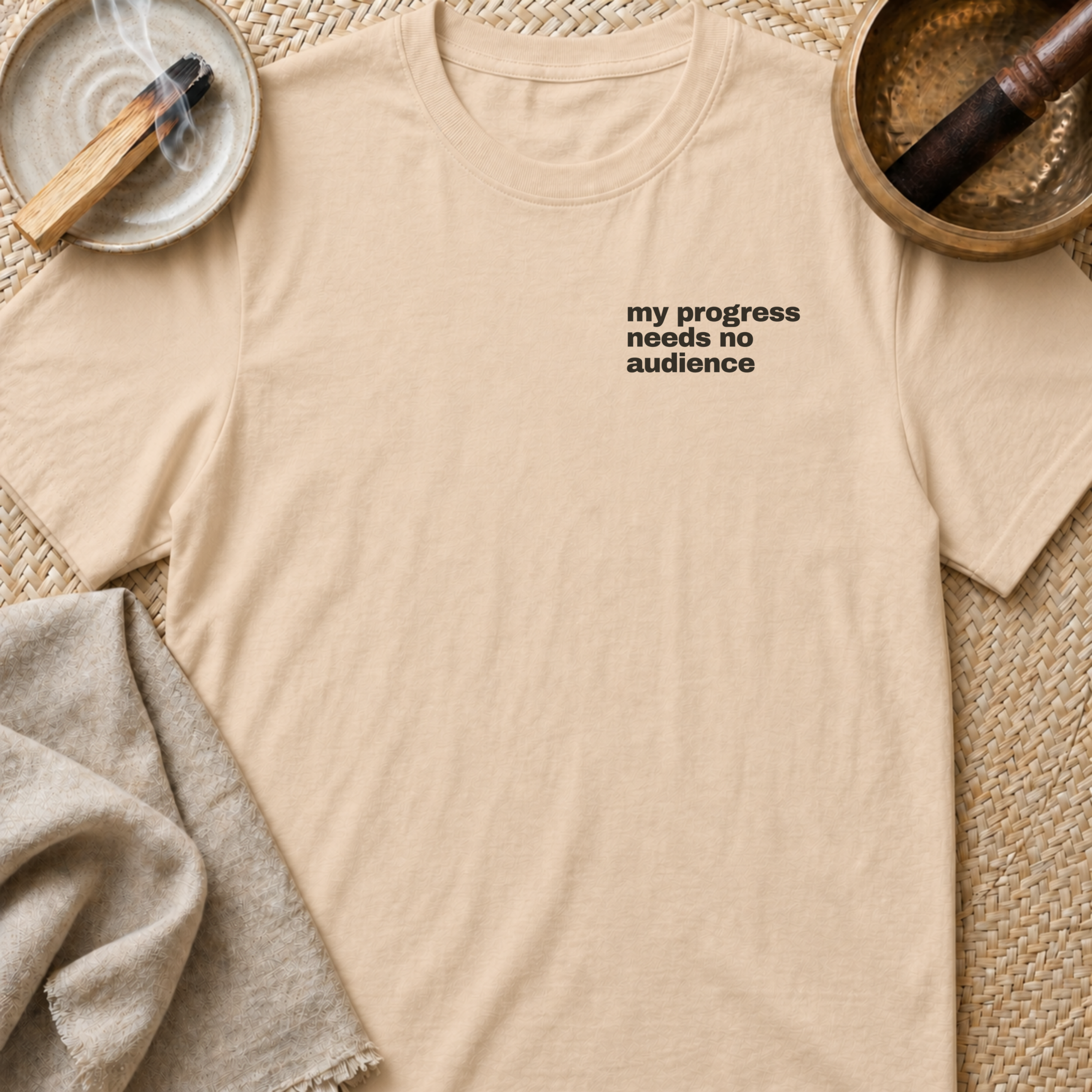 No Audience Left Chest T-Shirt