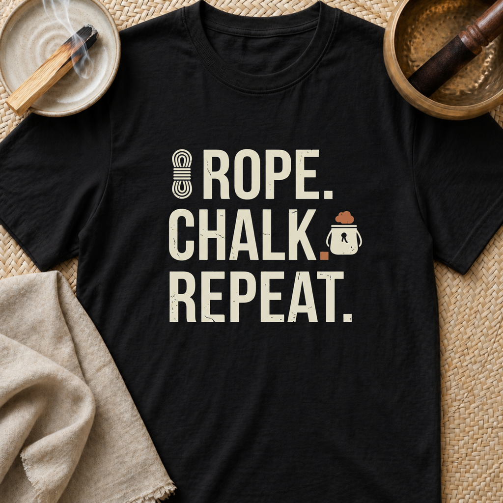 Rope Chalk Repeat T-Shirt