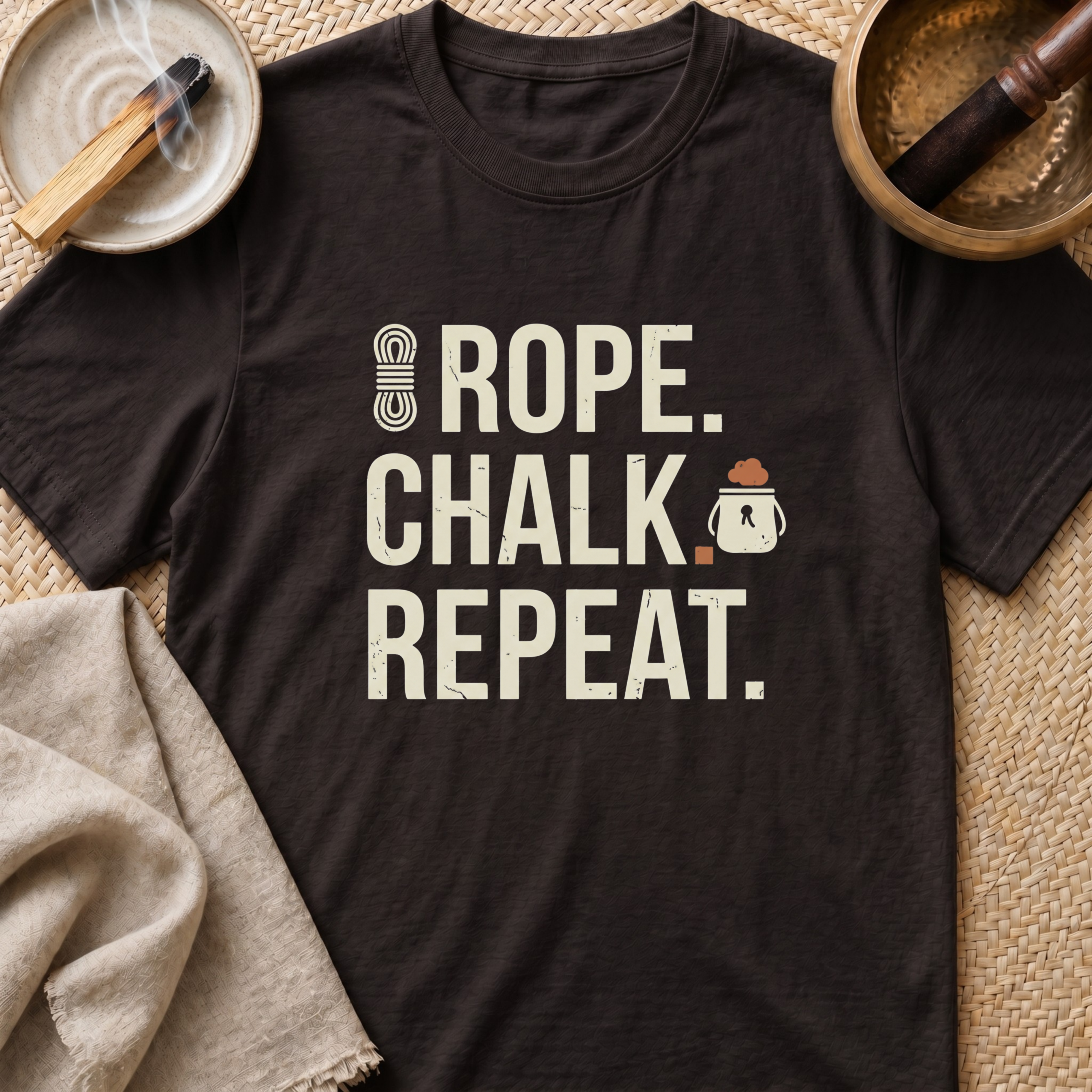 Rope Chalk Repeat T-Shirt