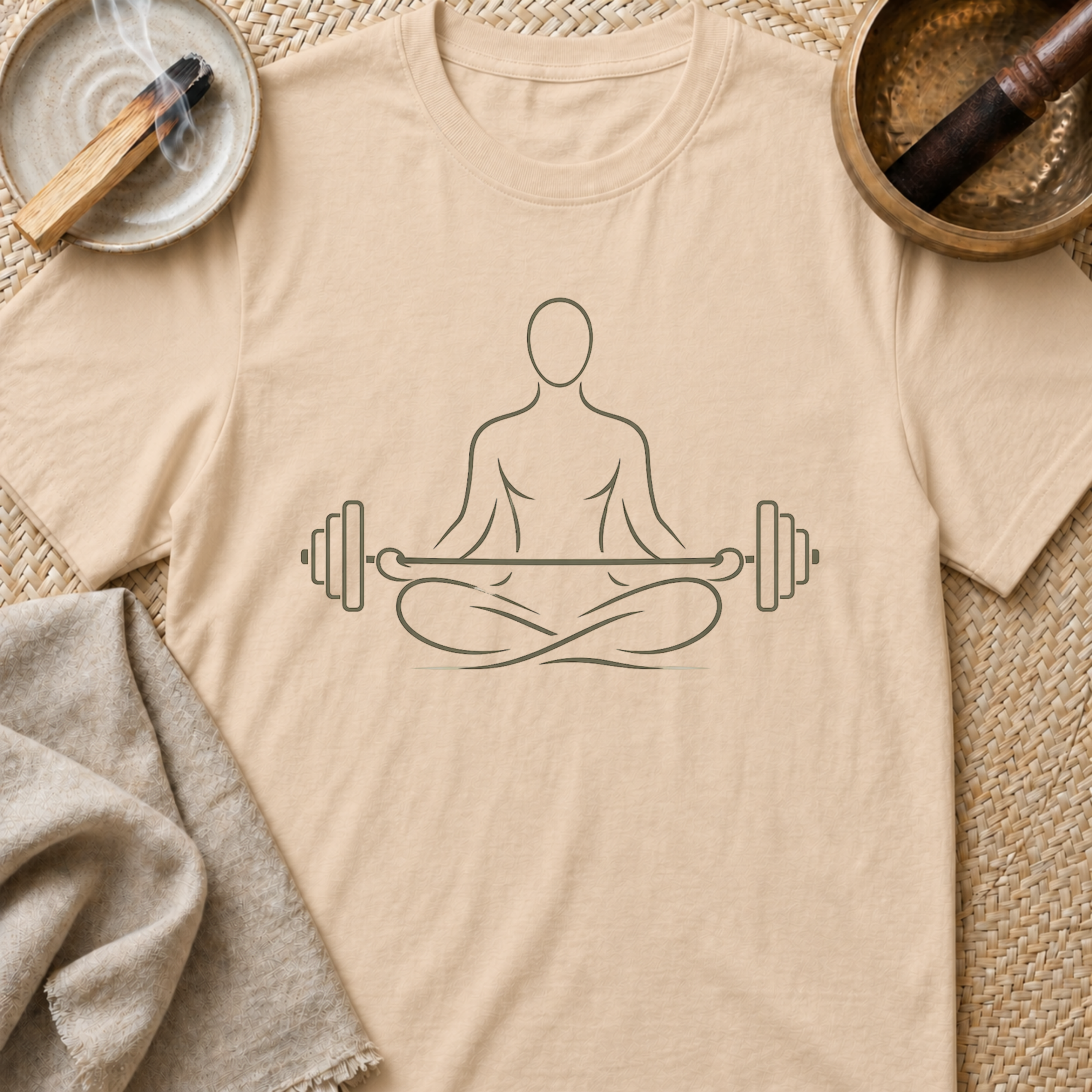 Barbell Meditation T-Shirt