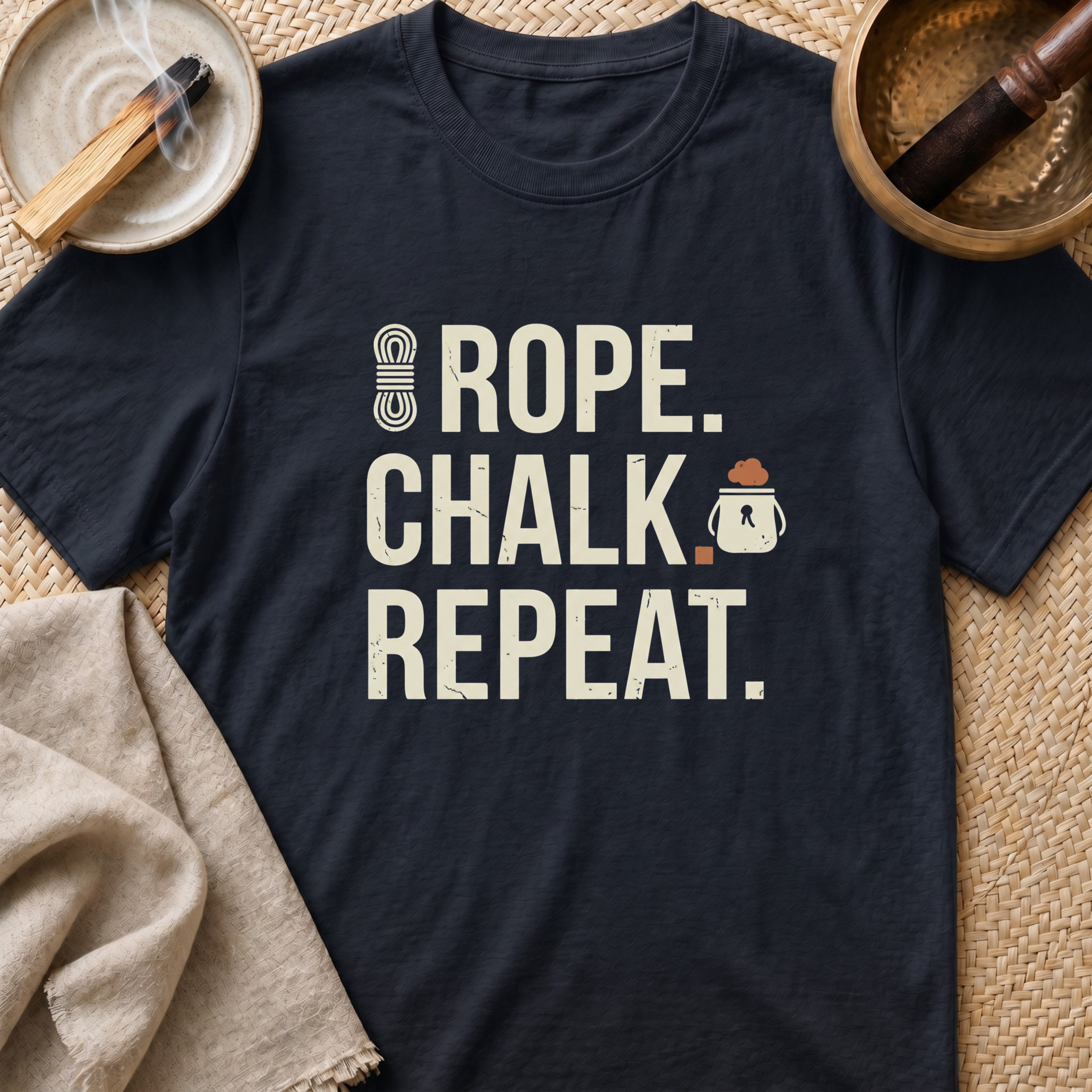 Rope Chalk Repeat T-Shirt