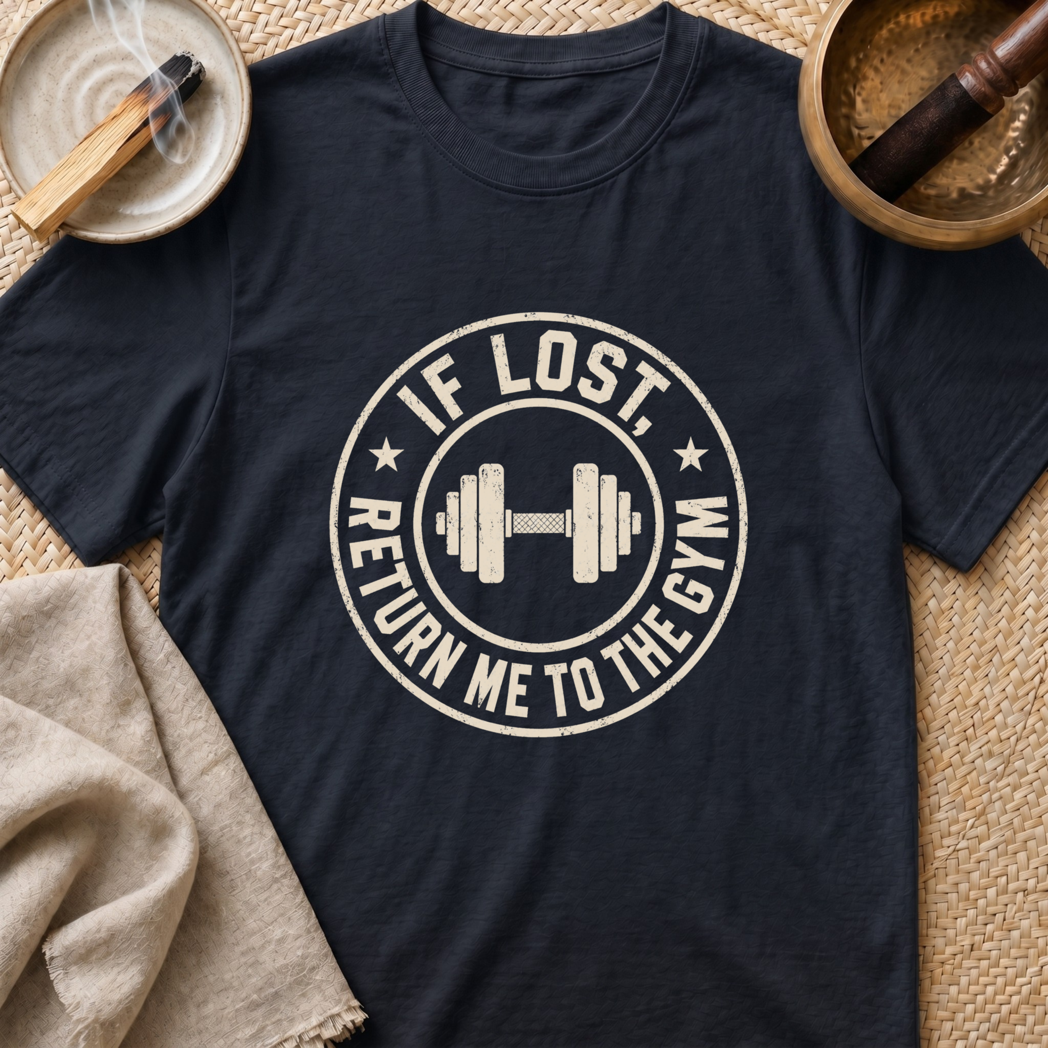 If Lost Badge T-Shirt