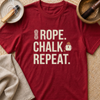 Rope Chalk Repeat T-Shirt