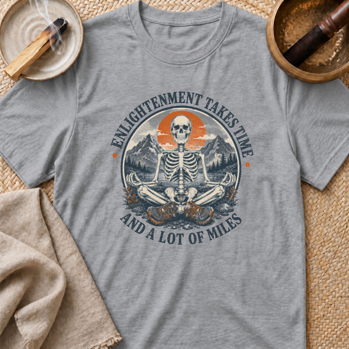 Enlightenment Takes Time T-Shirt