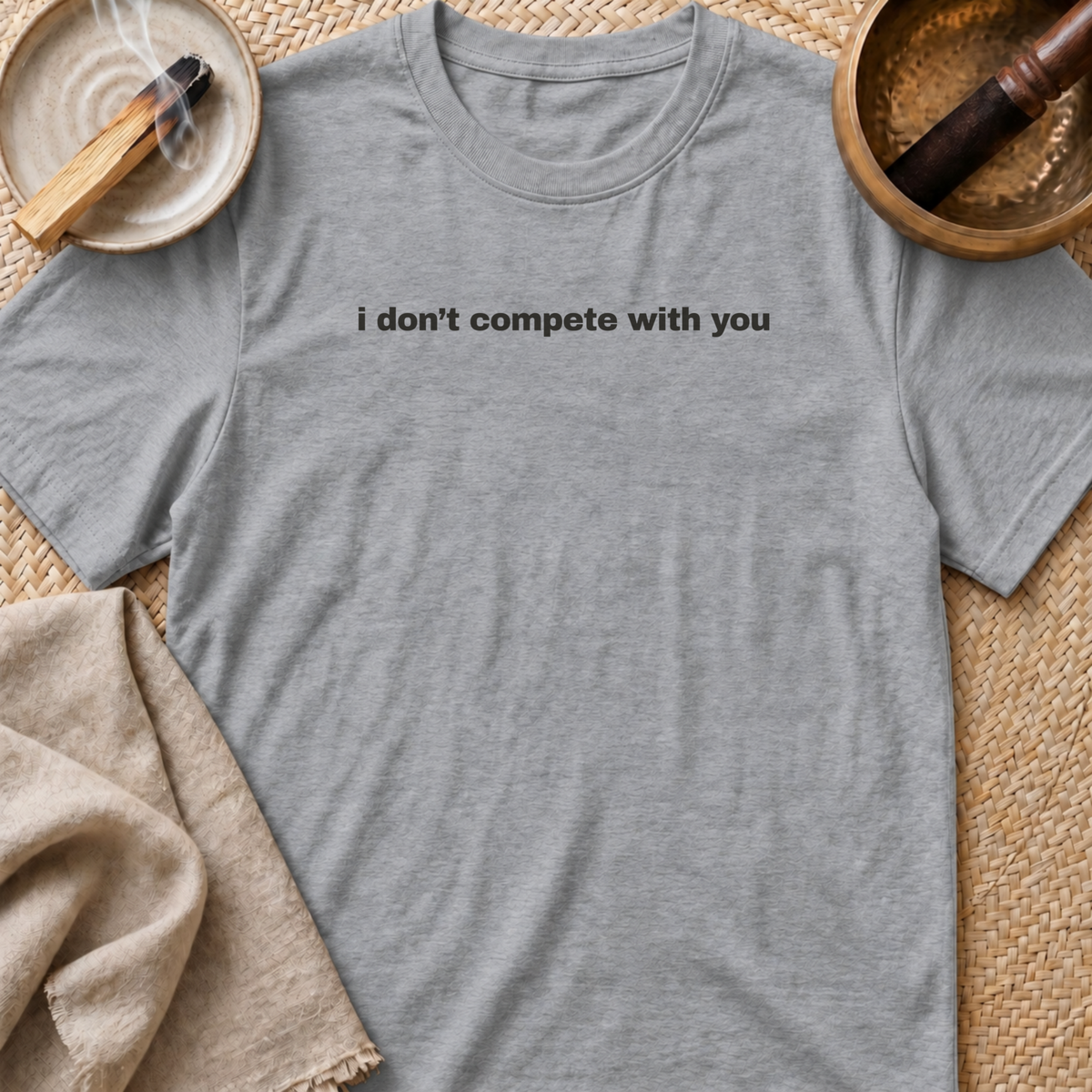 Compete Centre Print T-Shirt