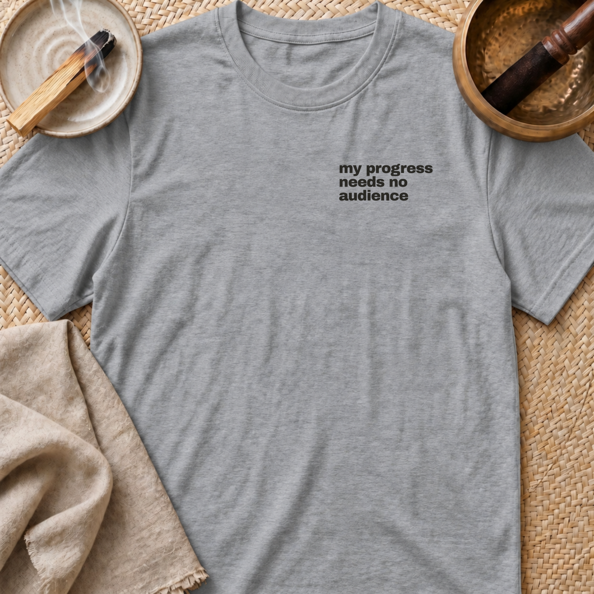 No Audience Left Chest T-Shirt