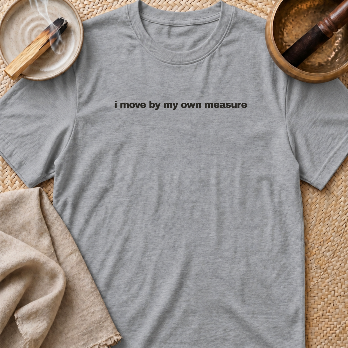 Measure Centre Print T-Shirt
