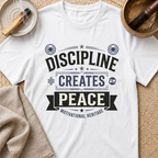 Discipline Creates Peace T-Shirt