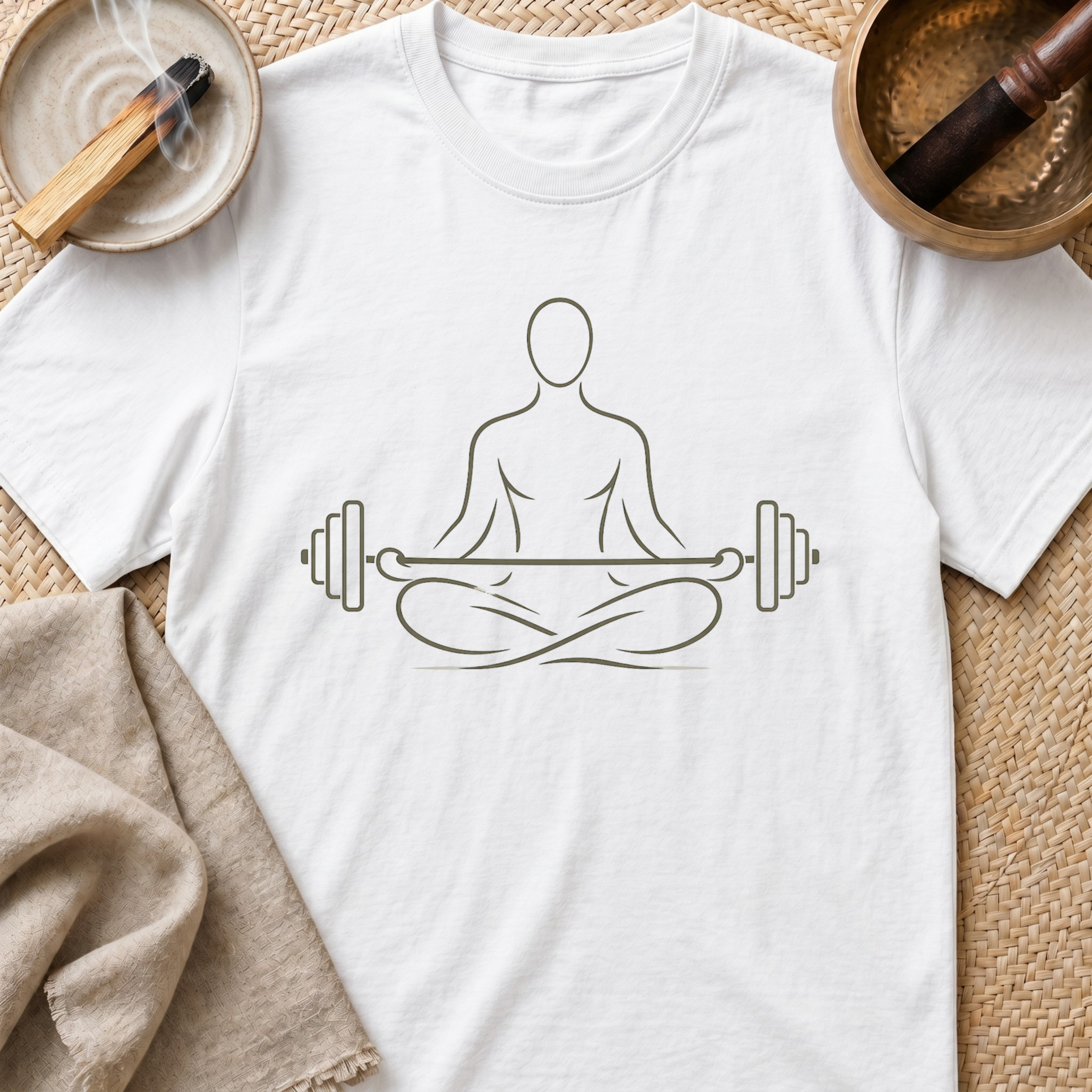 Barbell Meditation T-Shirt